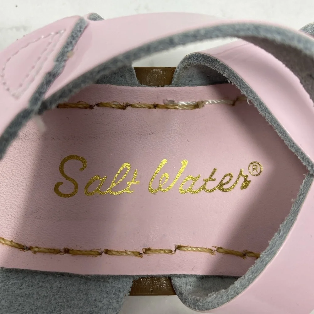NWOT Salt Water Original Shiny Pink - Toddler Size 5 - Picture 11 of 12